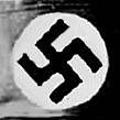 Swastika worn by Rudolf Hess